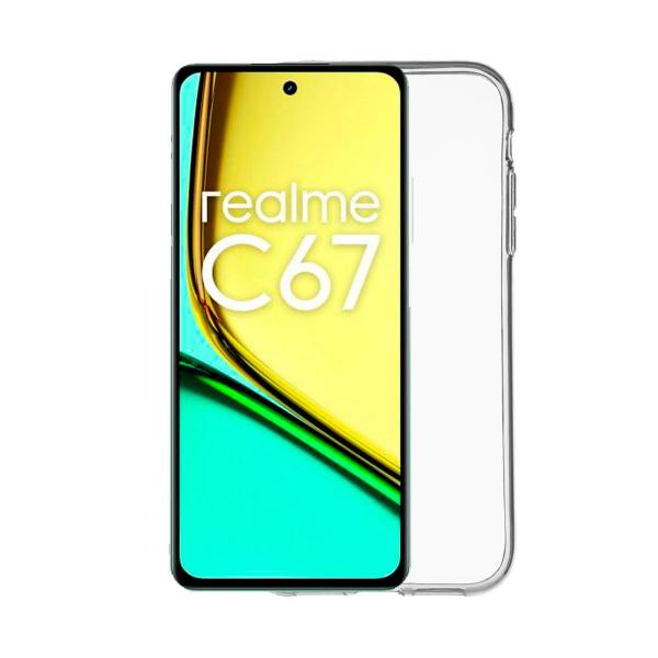 Jc Transparent Silicone Back / Realme C67