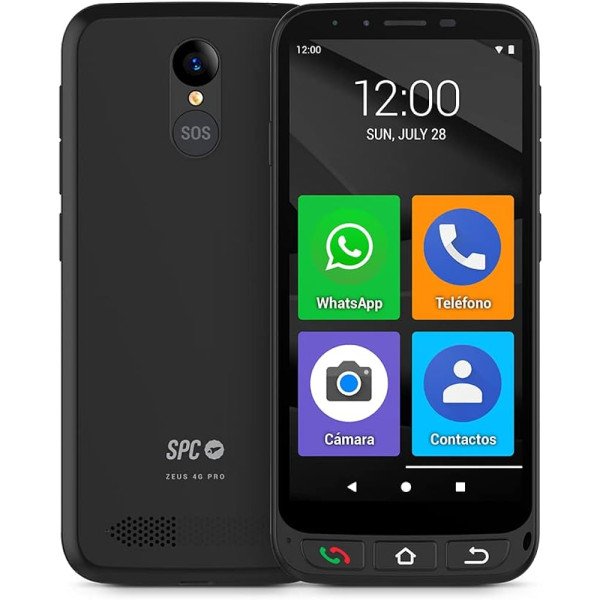 SPC Zeus 4G PRO 5.5 HD+ 64GB 4GB Nero