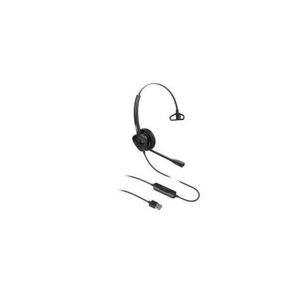 Fones de ouvido mono Fanvil HT301-U, porta USB, ENC