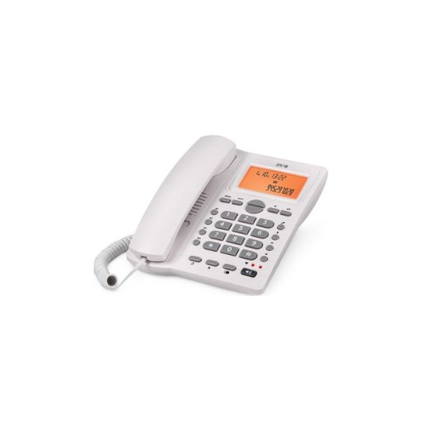 SPC 3612B OFFICE ID-Telefon 2 LCD Weiß