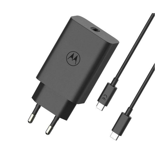 Motorola Sjmc682 Schwarz / USB-C-zu-USB-C-Netzladegerät 68 W