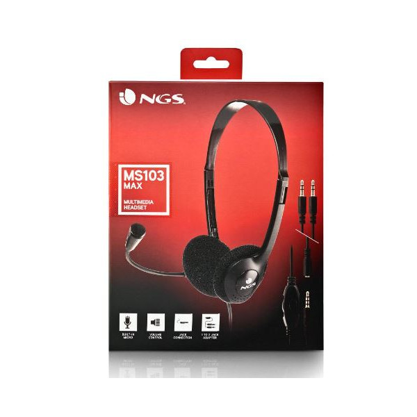 NGS Headband Headphone MS103MAX