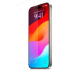 smart Engineered 2x3D Panzerglas Schutzfolie für Apple iPhone 15 Pro Max transparent