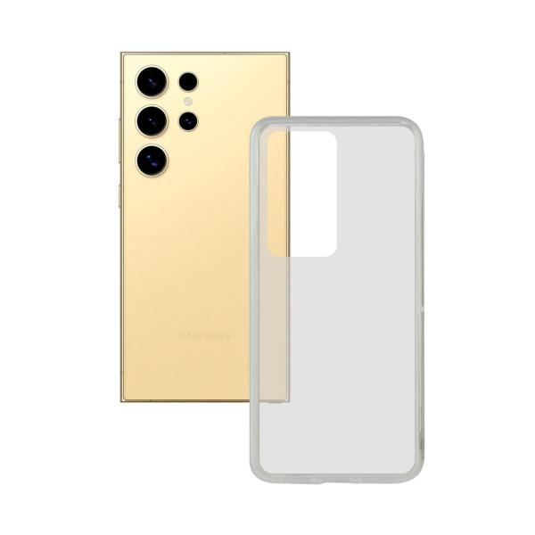 Parte traseira de silicone transparente Ksix / Samsung Galaxy S24 Ultra