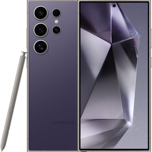 Samsung Galaxy S24 Ultra (S928B) 5G Dual Sim 256 GB 12 GB RAM (titânio violeta) Violeta