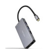 Hub USB-C Nanocable 3xUSB-A+2xHDMI+RJ45+TF+SD+PD