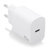 AISENS CHARGEUR USB-C PD3.0 1 PORT 1XUSB-C 20W BLANC