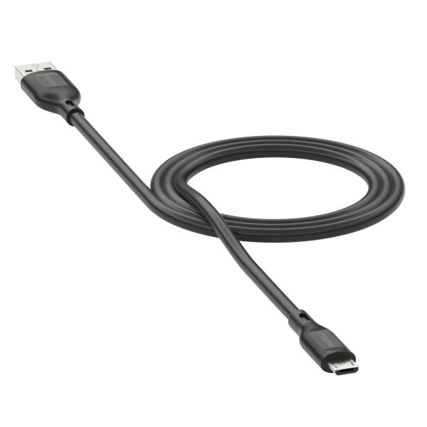Zagg Mophie Essentials Black / Cable Usb-a (m) To Microusb (m) 1m