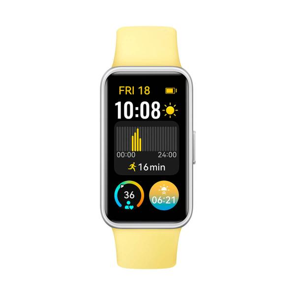 Bracelet d&#39;activité jaune Huawei Band 9 (jaune citron)