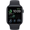 Apple Watch SE (2022) 40 mm (nur GPS), Aluminiumgehäuse, Mitternachtsschwarz, Sportarmband, Schwarz