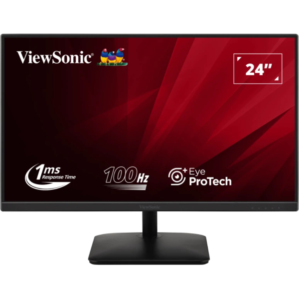 MONITEUR VIEWSONIC 23,8&quot; FHD IPS LED VGA HDMI DP HAUT-PARLEURS USB