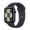 Apple Watch SE (2023) aluminio medianoche 44 mm 4G correa deportiva medianoche Tamaño S/M DE