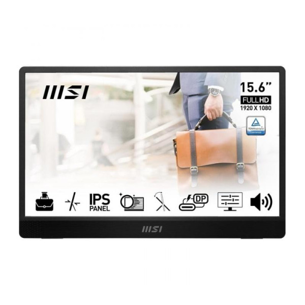 Moniteur MSI MP161 E2 15,6 IPS FHD 1 ms portable