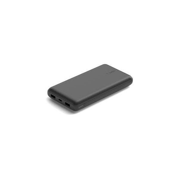 20k Power Bank Usb-a C 20w Black