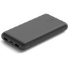 20k Power Bank Usb-a C 20w Black