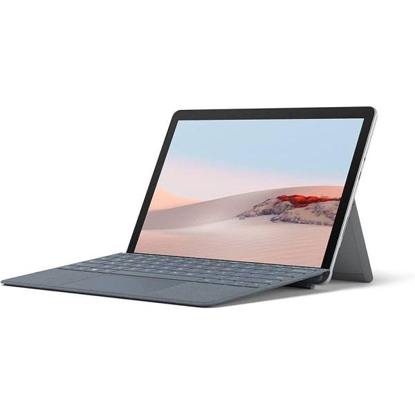 Microsoft Surface Go2 LTE Core M 8 128G SUF-00007 Étui Marron Platine Windows Pro Argent