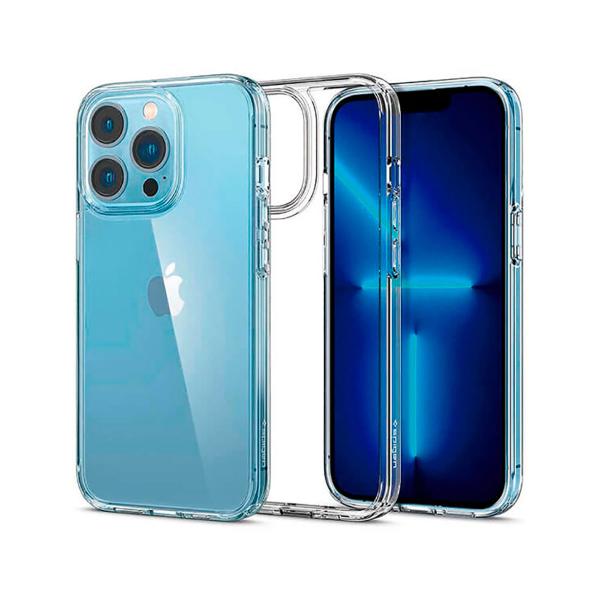 Transparent hybrid case (bumper+back) for iPhone 13 Pro