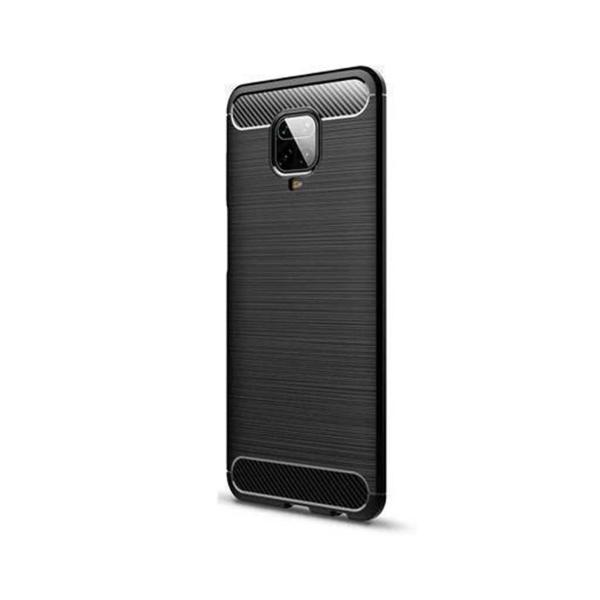 Black Silicone Case for Xiaomi Note 9s/ Note 9 Pro