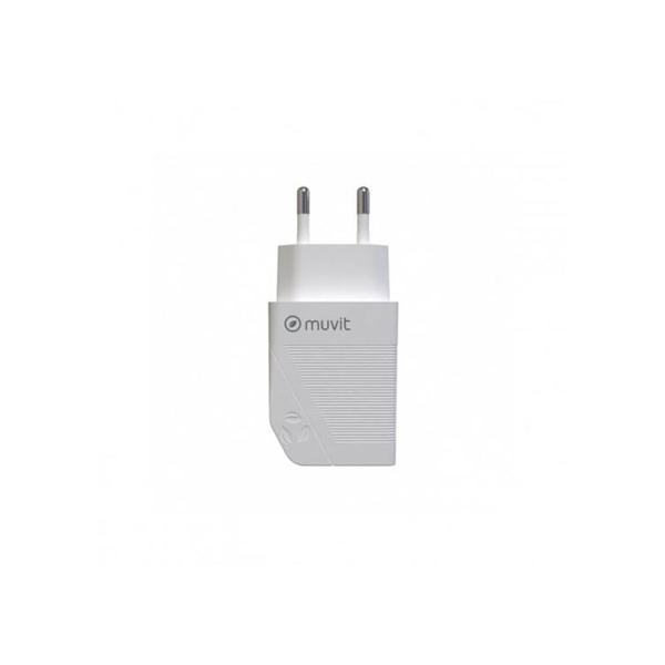 Weißes 20-W-USB-C-Netzteil von Muvit