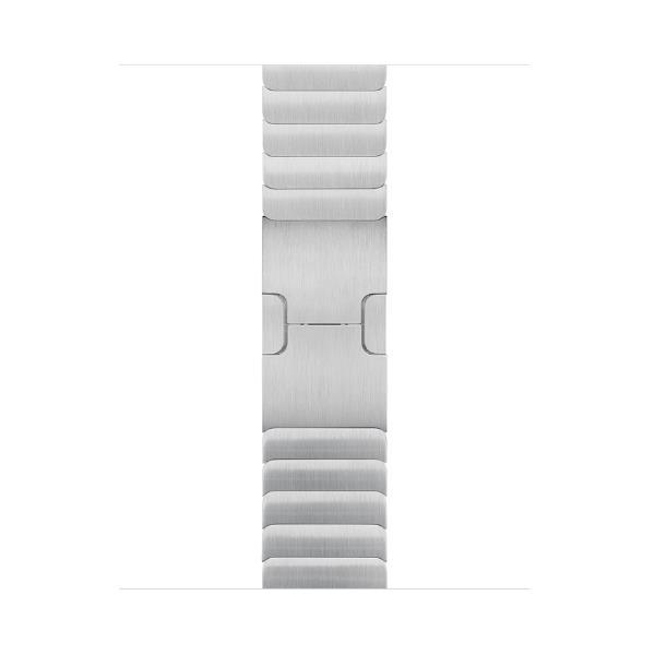Bracciale con maglie in argento per Apple Watch 42