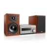 Denon Dm-41 Silver + Cherry / Micro system 60w With Speakers