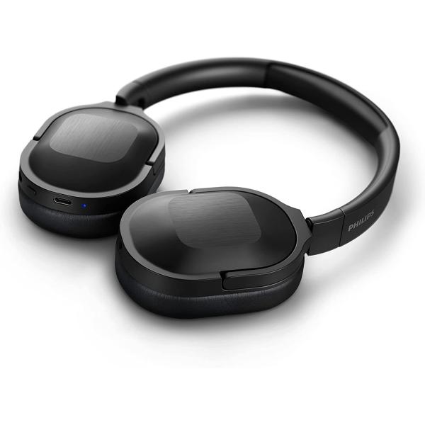 Philips Headband Headphone With Microphone Black Tah6505 Reducc