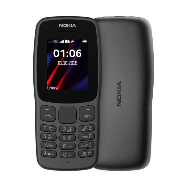 Nokia 106 (2018) 4G Preto (Preto) Dual SIM