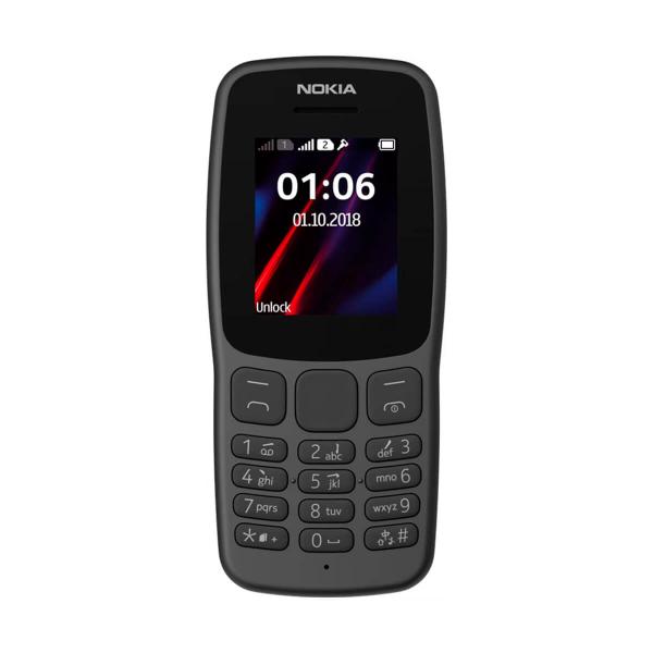 Nokia 106 (2018) 4G Preto (Preto) Dual SIM