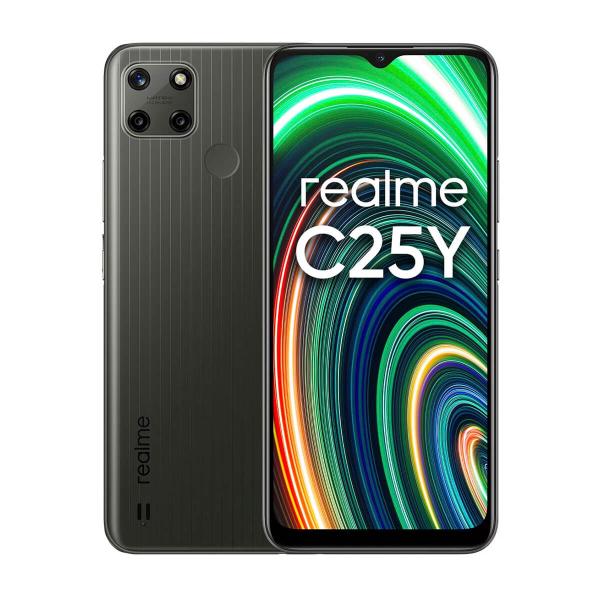 Realme C25Y 4 GB/64 GB Grau (Metallgrau) Dual-SIM