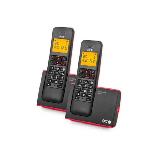 Telefono DECT SPC 7292RC2 BLADE ID AG50 Rosso Duo