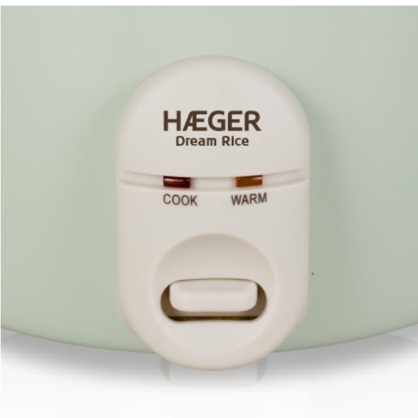 Haeger Dream Rice Rice Cooker Steel