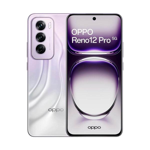 OPPO Reno12 Pro 5G 12GB/512GB Prata (Nebulosa Prata) Dual SIM