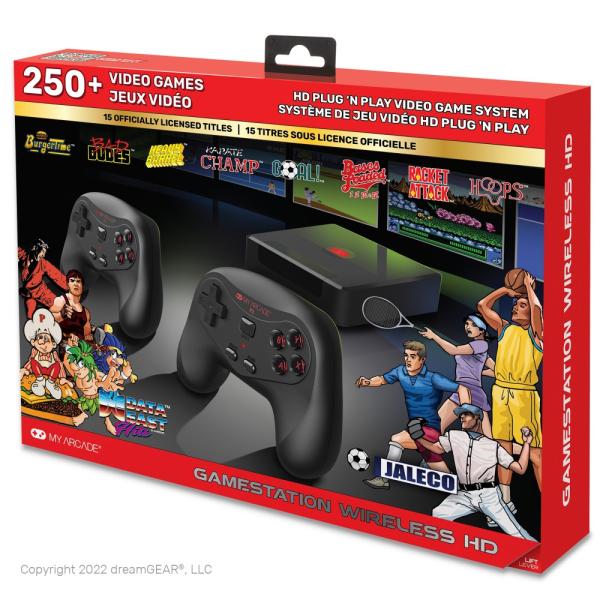 MEINE Arcade-Gamestation Wireless 308 Spiele Dgunl-4144