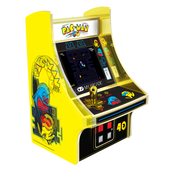 MEU micro player arcade 40º aniversário pacman 6,75&quot; dgunl-3290
