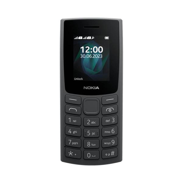 Nokia 105 2G (2023) Noir (Charbon) Double SIM