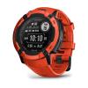 Garmin Instinct 2x Flamme Solaire Rouge / Smartwatch 50mm