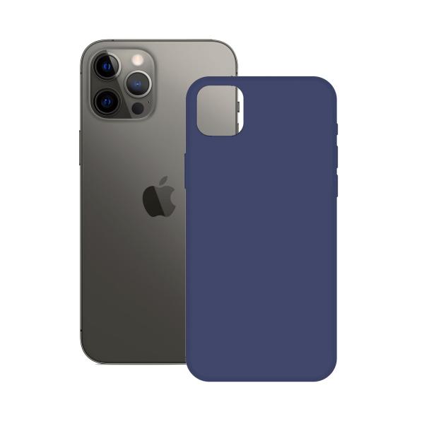 Ksix Semi Rigide Arrière Bleu / Apple Iphone 12 Pro