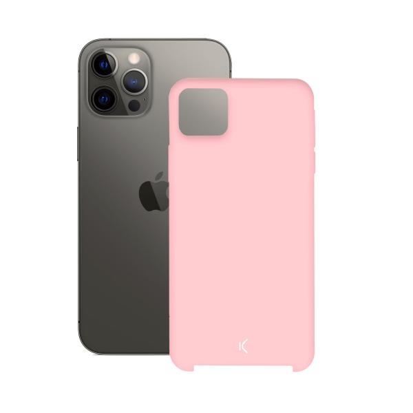 Ksix Parte Traseira Semi Rígida Rosa / Apple Iphone 12 Pro