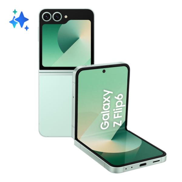 Samsung Galaxy Z Flip 6 (F741B) Dual 5G 256 GB 12 GB RAM Verde Menta