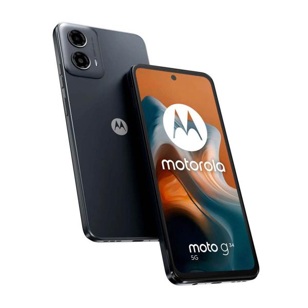 Motorola Moto G34 5G 8Go/256Go Noir (Noir Charbon) Double SIM XT2363-2