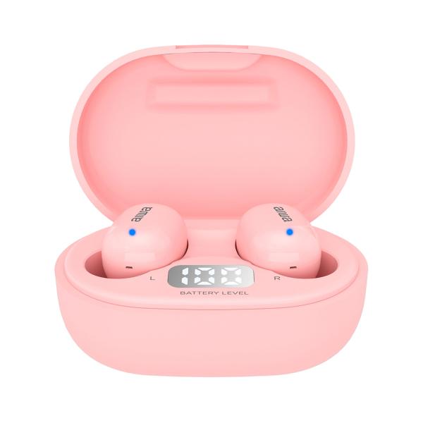 Cuffie wireless Aiwa Ebtw-150 rosa / Inear