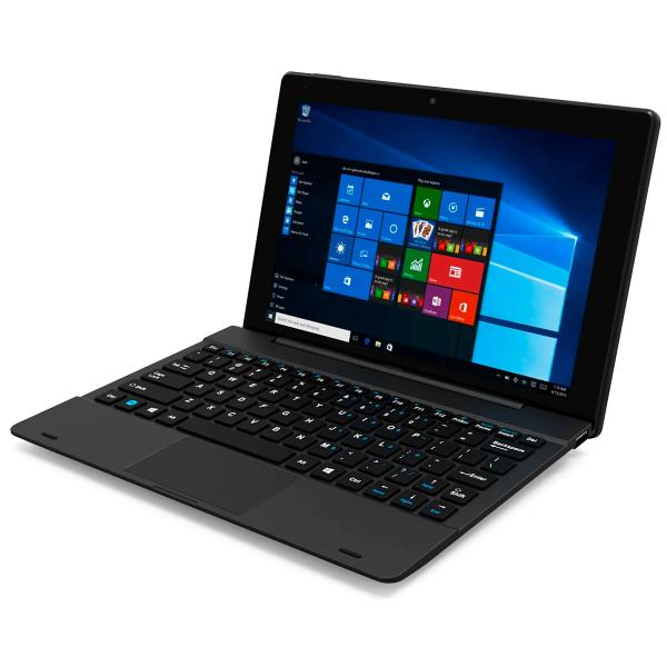 Denver Nbq-10125es Netbook & Tablet Black / 10.1" Táctil Hd+ / Intel Atom X5-z8350 / 4gb Ddr3 / 64gb Emmc / Windows
