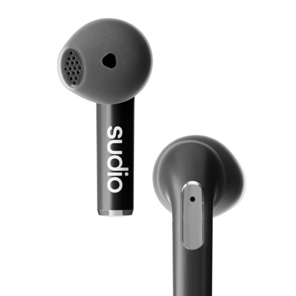 Sudio N2 open-ear earbuds black