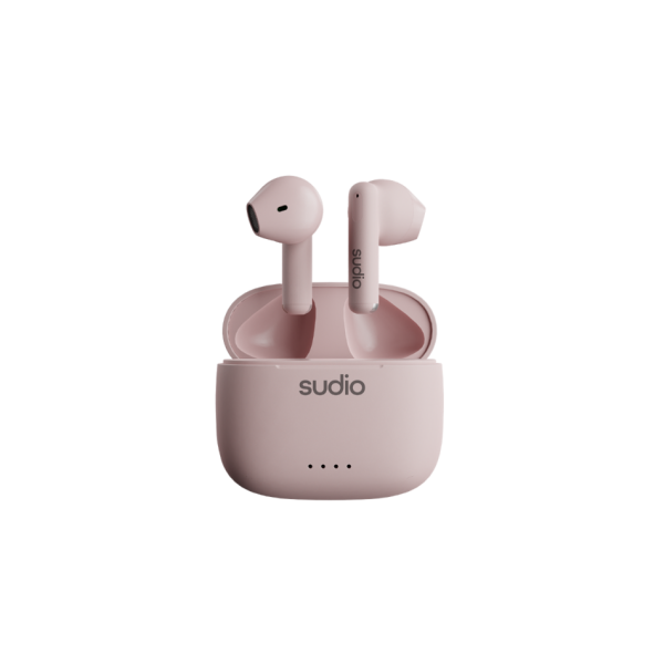 Fones de ouvido intra-auriculares Sudio A1 rosa