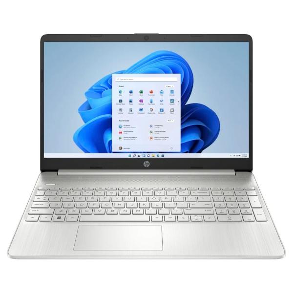 Ordinateur portable Hp 15s Argent / 15,6&quot; Full Hd / Intel Core I7-1255u / 8 Go Ddr4 / 512 Go SSD / Windows