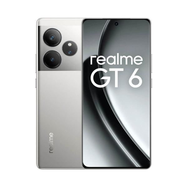 Realme GT 6 5G 16 GB/512 GB Silber (Fluid Silver) Dual-SIM