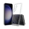 Coque hybride Samsung Galaxy S24 (pare-chocs + dos transparent) Transparente