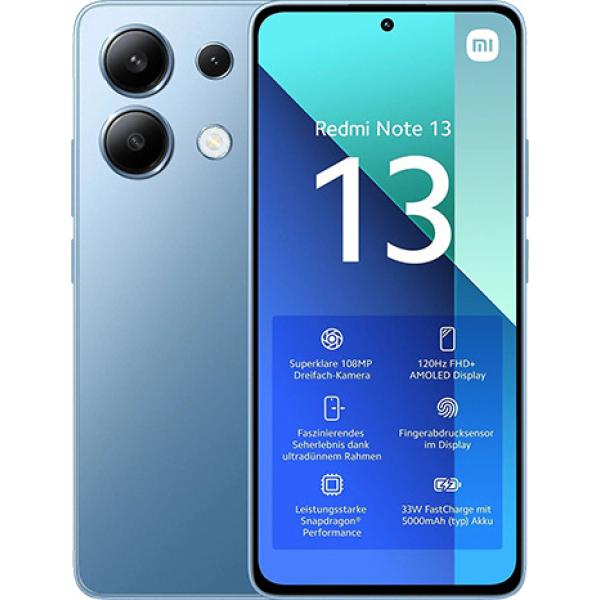 Xiaomi Redmi Note 13 Dual LTE 128 GB 6 GB RAM (Azul Gelo) Azul