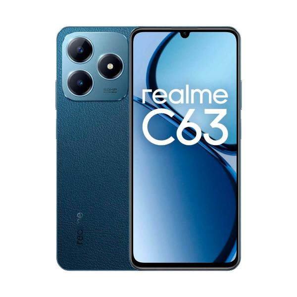 Realme C63 8GB/256GB Azul (Couro Azul) Dual SIM