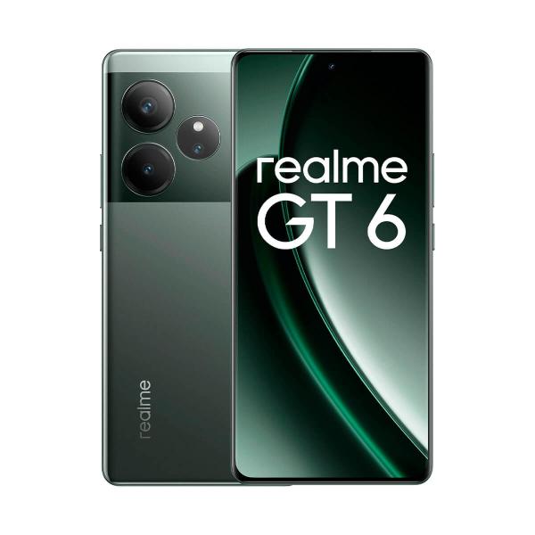 Realme GT 6 5G 12 GB/256 GB Grün (Razor Green) Dual-SIM